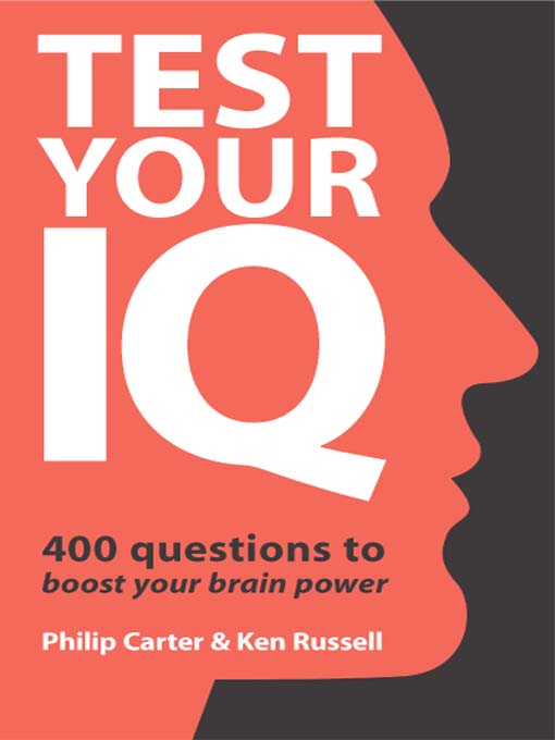 Title details for Test Your IQ by Philip Carter - Available